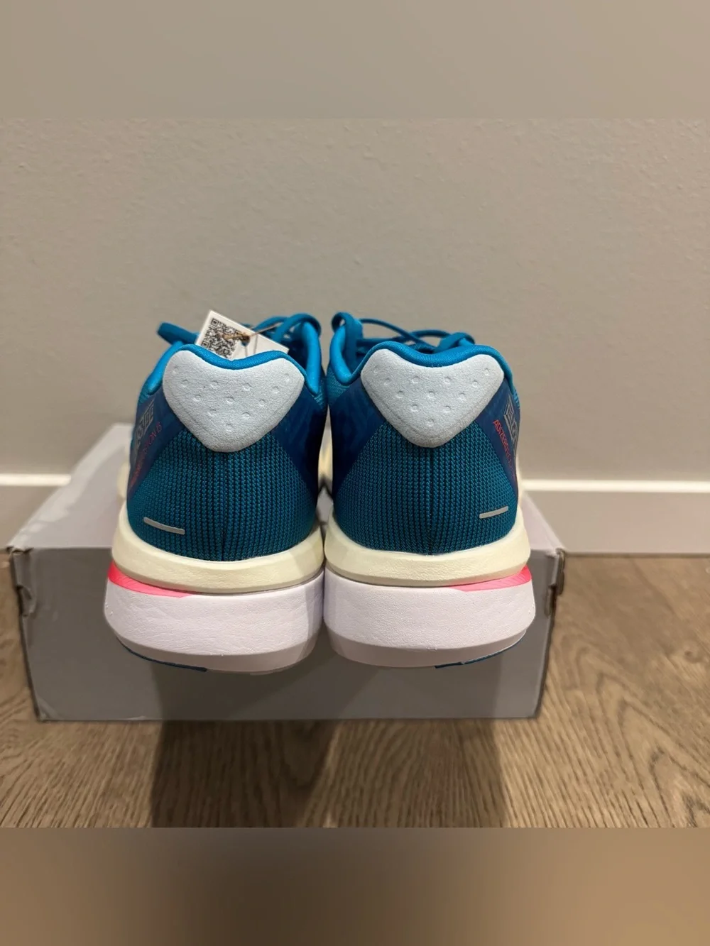 Adidas Adizero Boston 13 Ekiden Solar Blue Silver